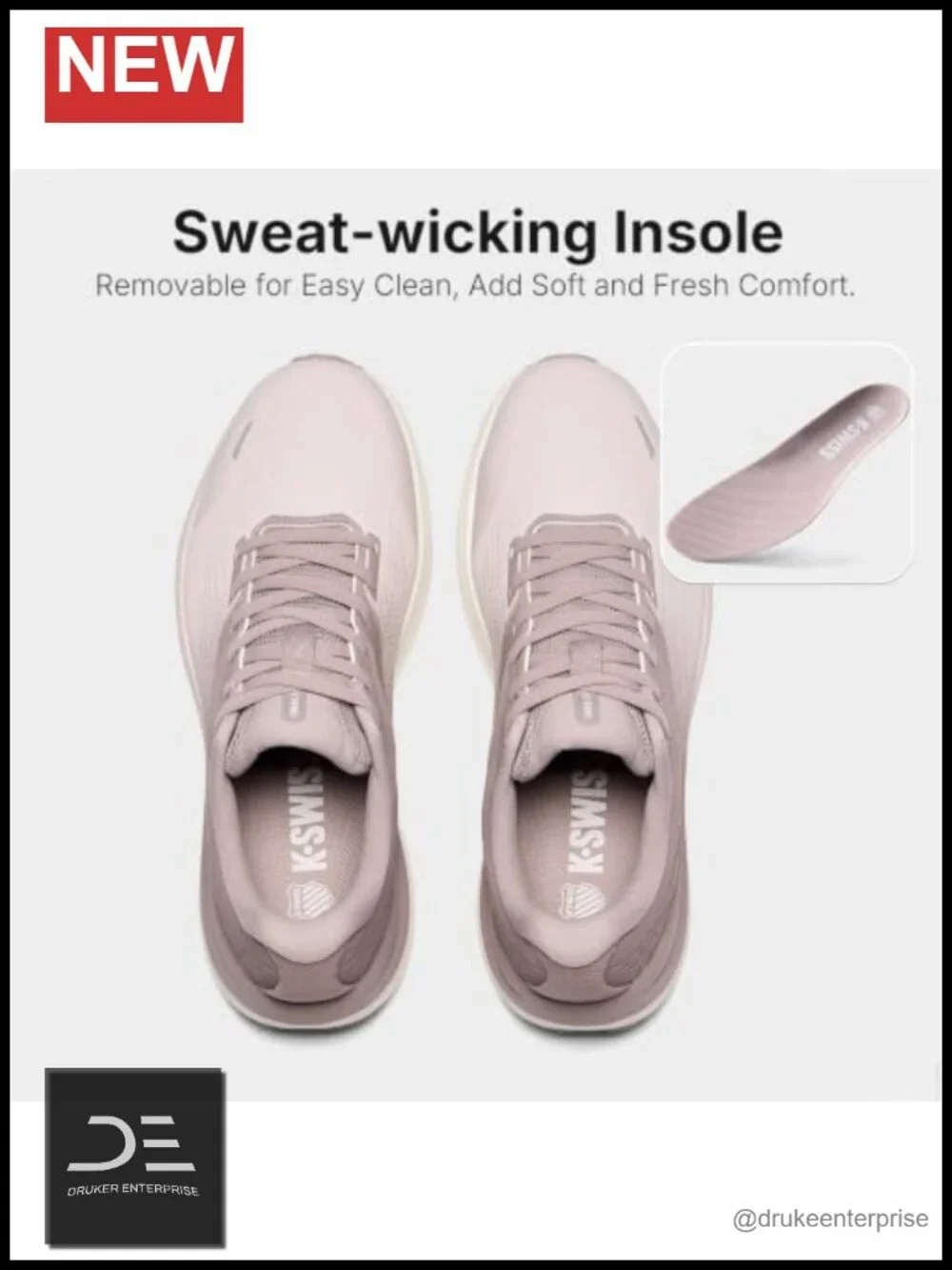 K-Swiss Women's Shadx Leather Running & Walking Shoes